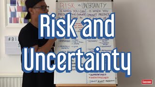 Risk vs. Uncertainty