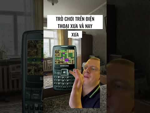 trò chơi trên điện thoại xưa và nay