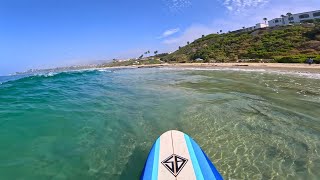 First Time Surfing Salt Creek on a Soft Top Board