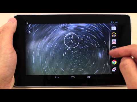 How to change the wallpaper on ASUS Google Nexus 7