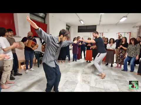 Roma Trad 2022 Tarantella Calabrese al Tamburello Luigi Mazziotti organetto Martin Croce R.Boccacci