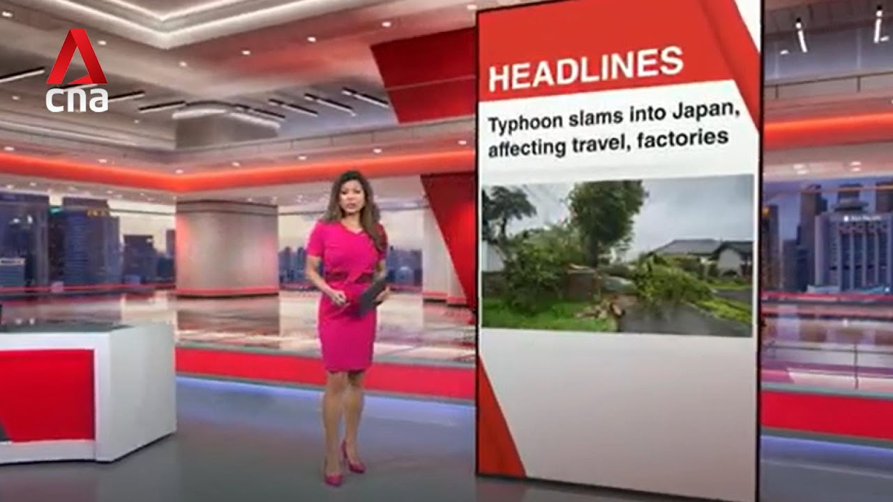East Asia Tonight: Typhoon hits Japan; US and Philippines ready to counter China's grey-zone actions