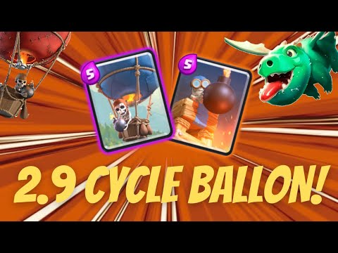 DECK CYCLE 2.9 CON MONGOLFIERA DEVASTANTE!!! [CLASH ROYALE ITA]