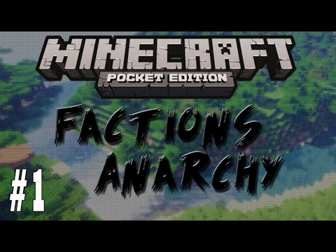 MCPE Factions Anarchy: Ep 1- PILOT