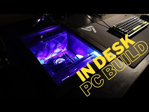 DIY In Desk PC Build - Retrofitting my old desk on a budget