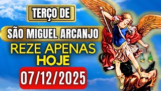 Terço Poderoso de São Miguel Arcanjo DOMINGO 07/12/2025 PROTEÇÃO NO COMBATE - Terço de Hoje