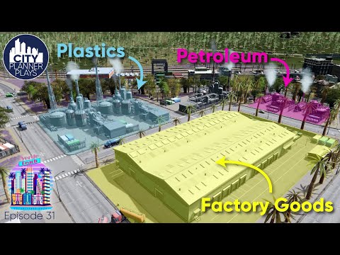 Improving the Oil Industry to Five-Stars: Verde Beach - Vanilla Cities Skylines Build  (Ep. 31)