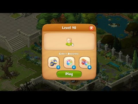 Gardenscapes Level 90 HD 1080p