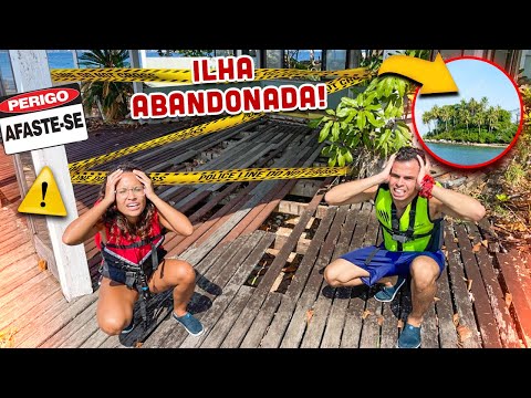 INVADIMOS UMA ILHA ABANDONADA NO MEIO DO MAR E ISSO ACONTECEU!