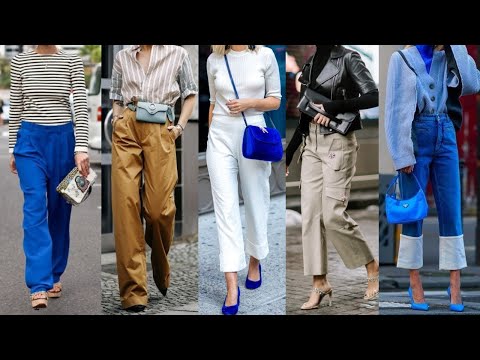 PANTALONES DE MODA OTOÑO INVIERNO 2024/ LOOKS Y OUTFITS CON PANTALONES EN TENDENCIA DE MODA OTOÑO