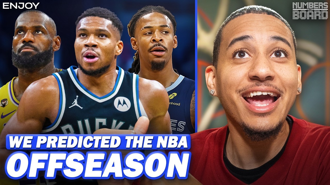 We Predicted The NBA Off-seasons | Numbers On The Board