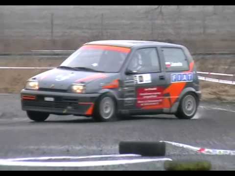 Filip Janota/Jarek Farana - Fiat Cinquecento rally - 1 runda SMT 2009