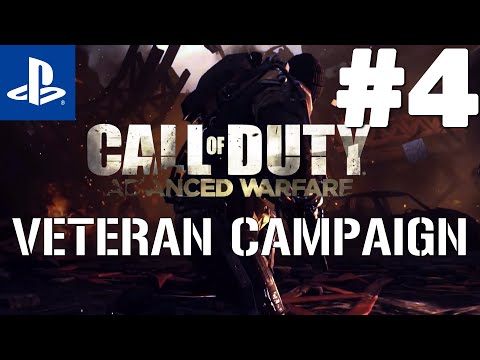 VETERAN CAMPAIGN! Call of Duty: Advanced Warfare (PS4) Gameplay Walkthrough Part 4 - FISSION