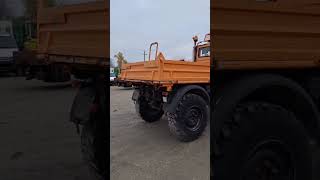 Mercedes-Benz UNIMOG U1450 4x4 3 sided Tipper, sweeper universal communal machine | Image 5 - Autoline