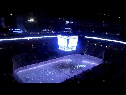 Columbus Blue Jackets vs. New Jersey Devils Introductions and Starting Lineups 12/10/2013