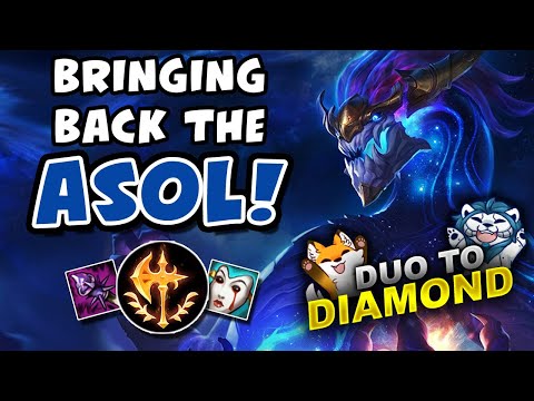 BRINGING BACK THE AURELION SOL! DUO TO DIAMOND - VICKSY | League of Legends