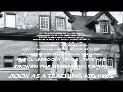 Marshall Mcluhan 1977 Interviw by Carl Scharfe on City as Classroom