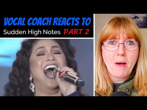 Sudden High Notes Part 2 - Netta, Ariana, Dimash, Cristina, Regine, Shoshana & More