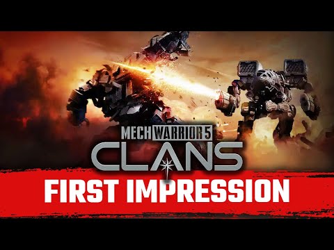 Mechwarrior 5: Clans First Impression | Full Mission Gameplay + MechLab