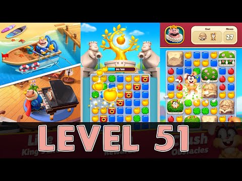 Piggy Kingdom Level 51 (No Boosters)