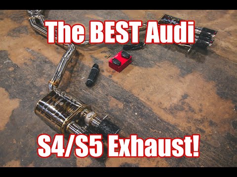 Audi B8/B8.5 S4/S5 Valvetronic Designs Exhaust (Install + Sound)