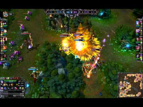 League of Legends - Insane amount of heals and shields
