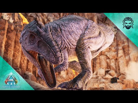 A Giga Ambushed Me on the Volcano! - ARK Survival Ascended [E43]