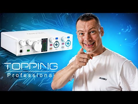 Audio interface, sound card TOPPING E2x2 (OTG) Big test!