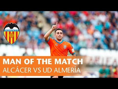 Man of the Match: Alcácer for UD Almería vs. Valencia CF (2-3, 23/05/15)