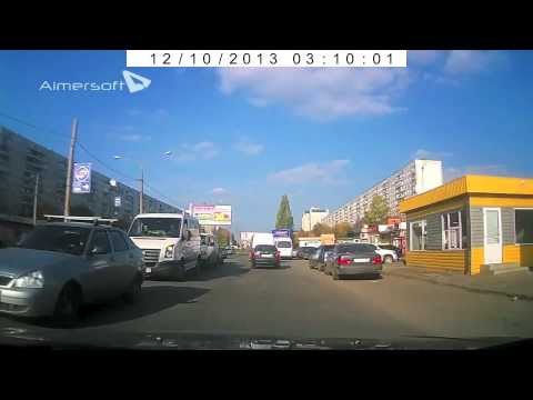 Дорожный тест видеорегистратора Digital DCR 500 720р 30кадр.сек. День