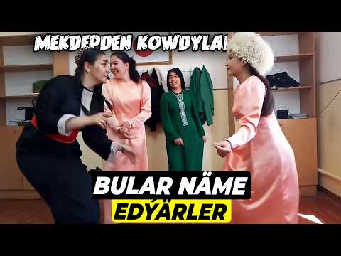 School Girls Students Letters Edyarler 😱 Foreign Turkmen students