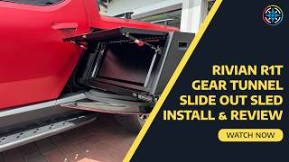 Installing and Reviewing Rivian R1T Gear Tunnel Sled from EV Sportline