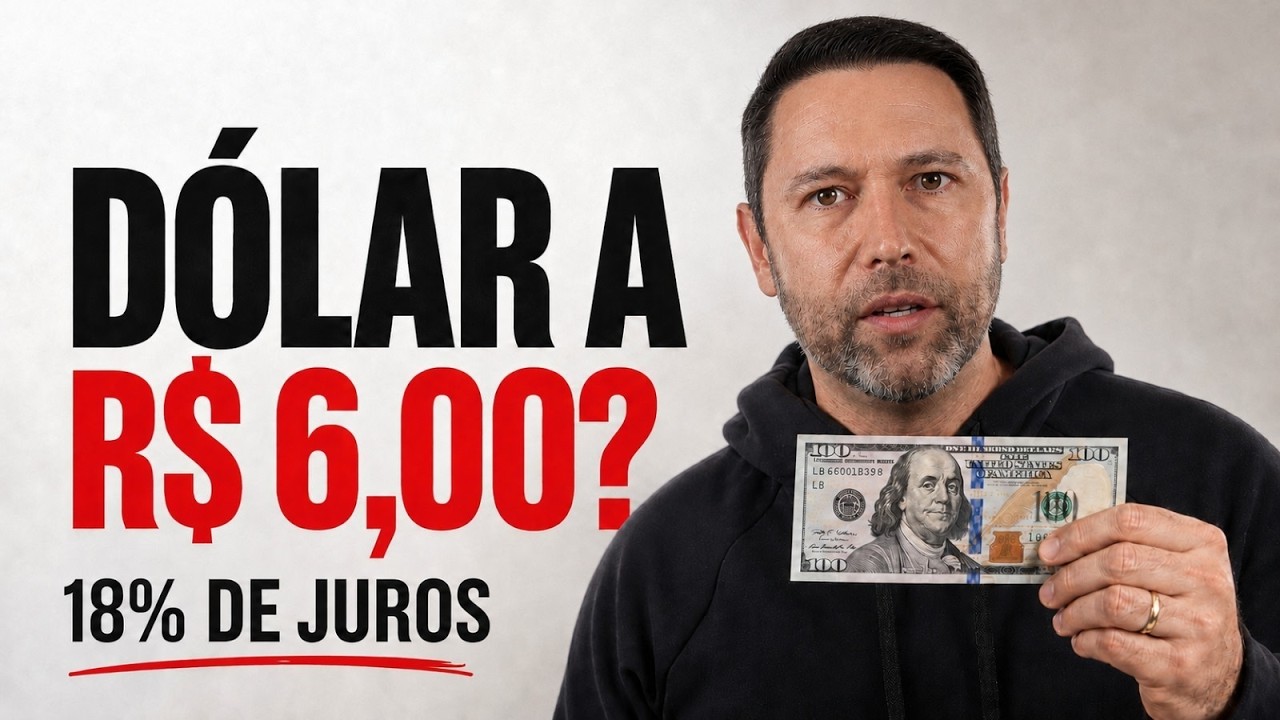 SE O DÓLAR CHEGAR A R$ 6, PREPARE-SE | O alerta fiscal para 2027