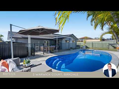 2 Warwick Court, Birkdale, QLD 4159, 4 Bedrooms, 1 Bathrooms, House