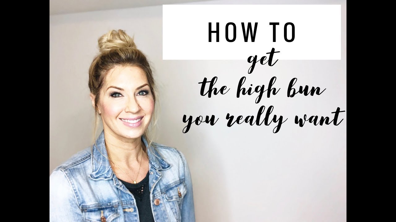 Jennifer Lopez Hair Tutorial | High Bun 2019