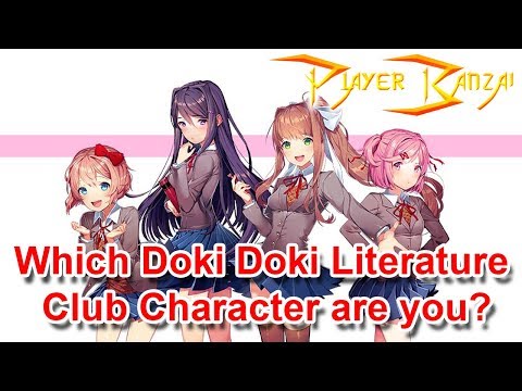 Which Doki Doki Literature Club Character are you - Quiz Traduzido PT-BR