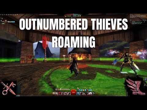 GW2 Dagger Dagger Condi Thief Solo and Duo Daredevil Roaming WvW