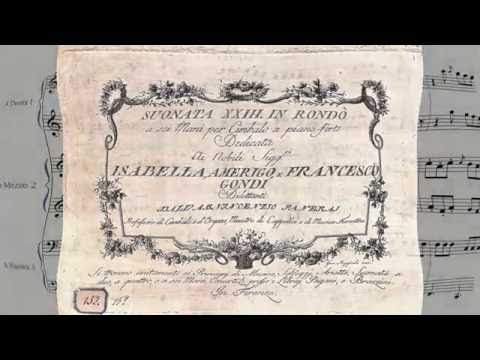 Vincenzo Panerai - Sonata per pianoforte a 6 mani no. 23 (ca. 1790)
