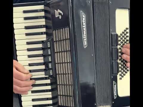 TOP German Made Quality Accordion Weltmeister Stella - 60 bass, 8 registers - Vintage Musical Instrument from the Golden Era - Video image 26