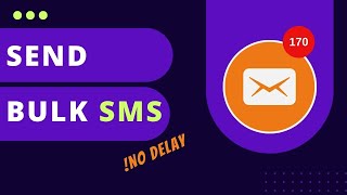 How to send bulk SMS to customers