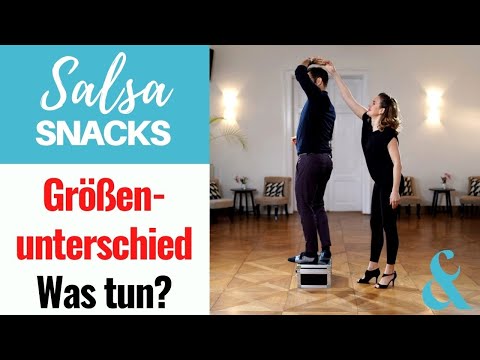 Größenunterschied beim Social Dancing - Was tun? - Salsa Snack #52