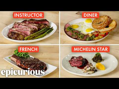 12 Köche kochen Steak (Michelin-Stern, Japanisch & Mehr) | Epicurious