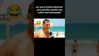 Por que os homens demoram a perceber quando uma mulher está interessada? #veo3 #humor