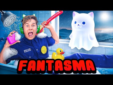 O FANTASMA DA VILA do Gato Galactico + Música 🎵 Sinal de Alerta