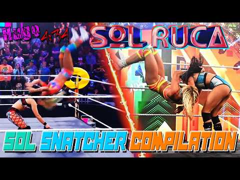WWE Sol Ruca 🤙🏄‍♀️ Sol Snatcher Compilation