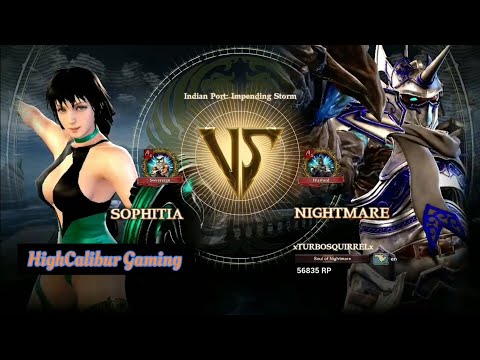 SoulCalibur VI  - Sophitia vs. Nightmare A3 (xTURBOSQUIRRELx)