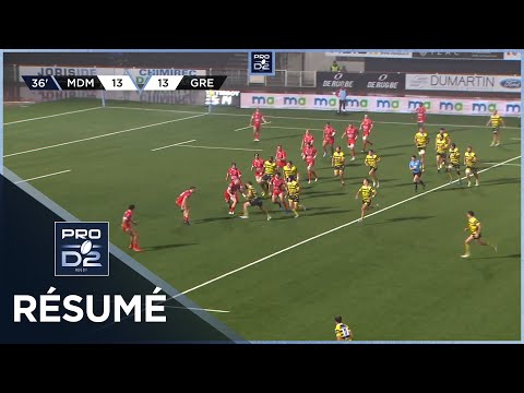 PRO D2 Saison 2024-2025 J13 - Résumé Stade Montois Rugby - FC Grenoble Rugby