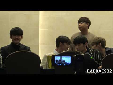 181216 스탠포드 워너원 wannaone 막팬싸 배진영 황민현 형제즈