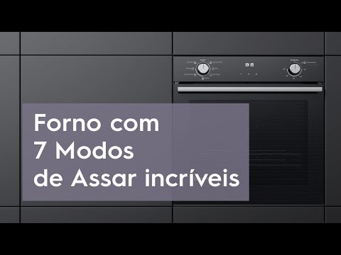 Video thumbnail of Forno Elétrico de Embutir Electrolux OE8EH 80L