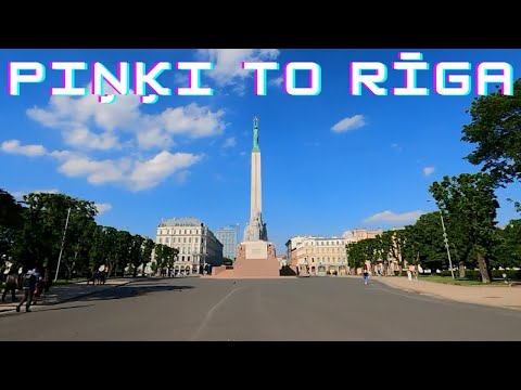 Pinki to Riga on a bike (Latvian Adventures)